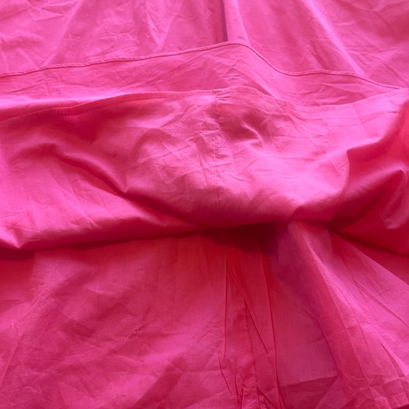 LAST CALL NWT Ann Taylor Barbie Pink Flutter Sleeve Maxi Dress Size 10 - Picture 8 of 11